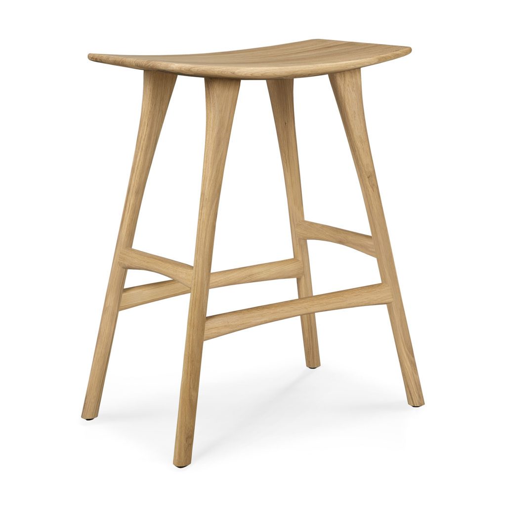 Tabouret de bar Osso chêne pm Ethnicraft LASUITE La Baule