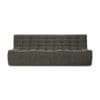 sofa 3 places ethnicraft couleur moss